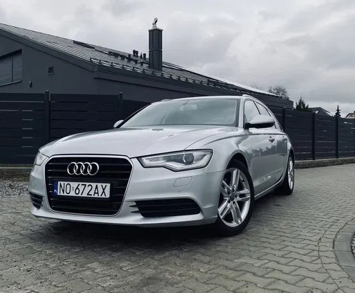 samochody osobowe Audi A6 cena 56950 przebieg: 240000, rok produkcji 2013 z Warszawa